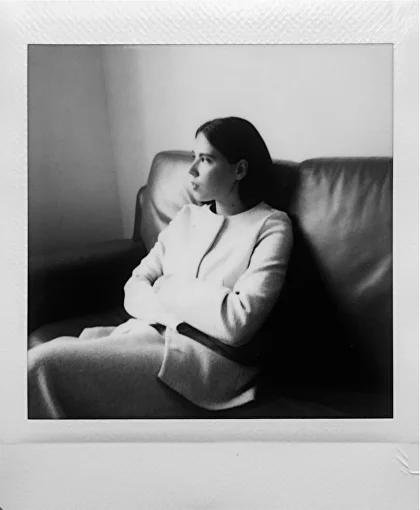 Portrait of Angelina Belokon, art director and creative consultant for fashion brands