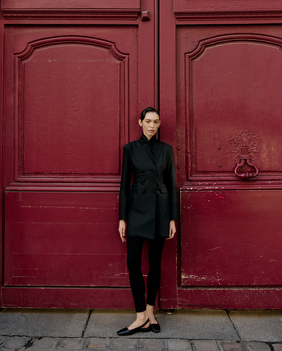 DR ZHIVAGO Grand Collection campaign shot at Pont Alexandre III, Paris